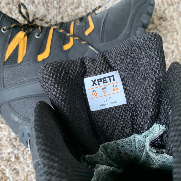 XPETI Men's Hiking Boots Outdoor Mid-Ankle TacticalWaterproof Light-Weight 10 - Picture 7 of 10